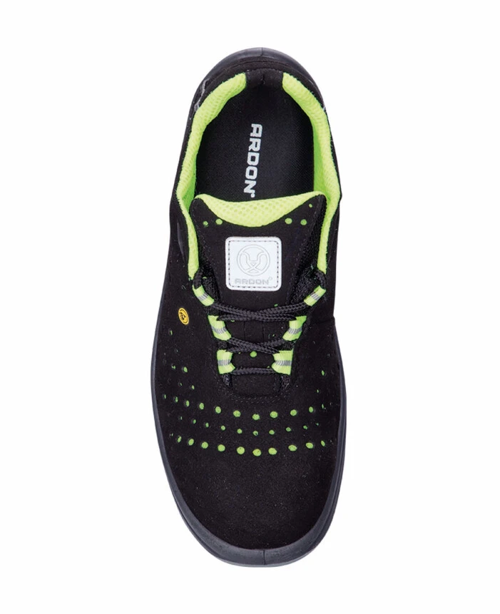 VERNOR S1P ESD SRC, Pantofi de protecție din microfibră cu bombeu compozit și lamelă din kevlar, antistatici ESD [2]