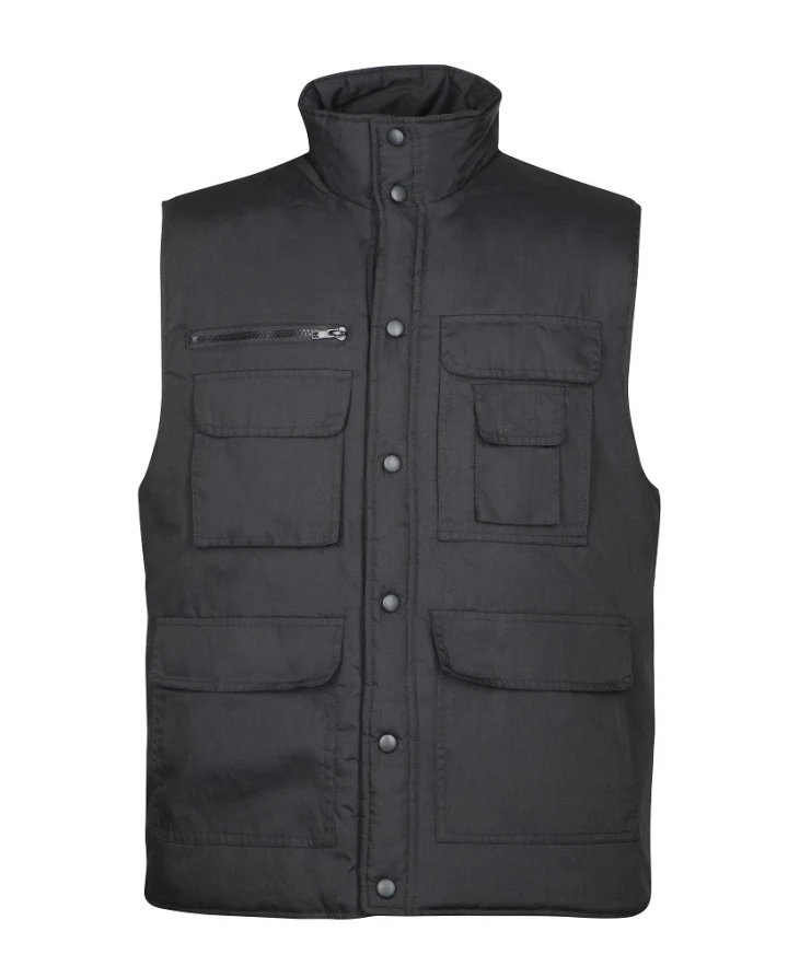 Veste Termoizolante - TONY, Vestă de lucru matlasată din tercot, căptușeală din nylon