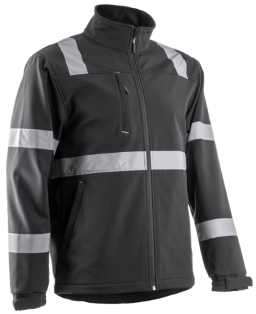 VIGILE, Jachetă Softshell din poliester cu 3 straturi, 330 g/mp, impermeabilitate 8.000 mm, vizibilitate EN 17353 [0]