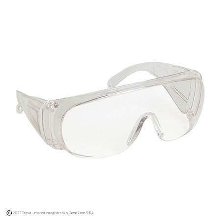 PROTECȚIA OCHILOR - Visilux Chelari De Protectie Cu Lentila Incolora Si Protectii Laterale