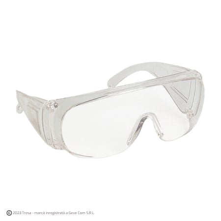 Ochelari de protecție - VISILUX, Ochelari de protectie cu lentila incolora si protectii laterale