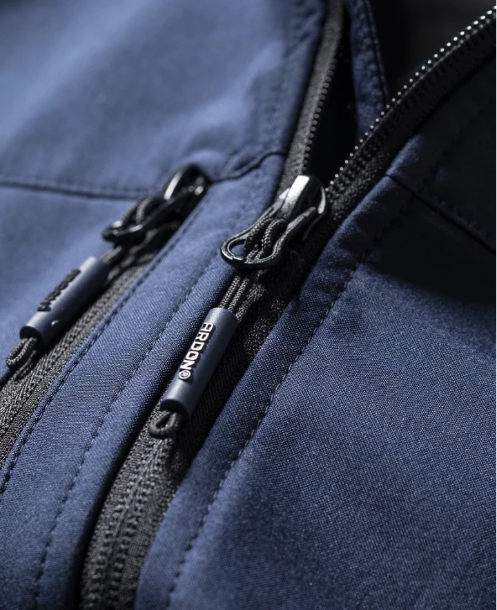 VISION, Jachetă tip Softshell din poliester, căptușeală micropolar fleece [3]