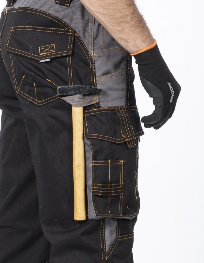 VISION, Pantaloni cu pieptar de lucru din bumbac și poliester, 260 g/mp [5]