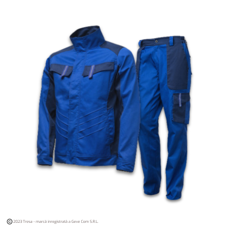 Costume - VULCANO PS, Costum cu jachetă + pantaloni standard din tercot, 235 g/mp