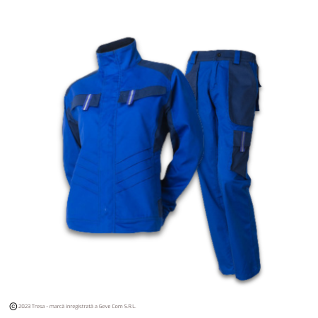 Imbracaminte sezonul cald - VULCANO PS, Costum femei cu jachetă + pantaloni din tercot, 235 g/mp