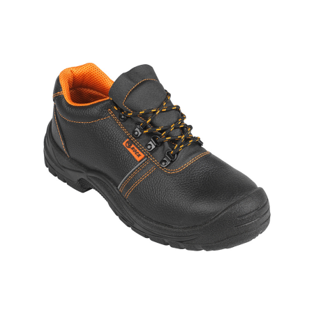 Pantofi - WALKER-HS-O S1P, Pantofi de protecție din piele de bovină cu bombeu metalic, lamelă antiperforatie, talpă SRC