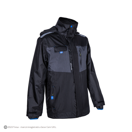 Jachete - WANI, Jachetă multistrat 3-în-1 din poliester Ripstop și Softshell, impermeabilitate 5.000 mm