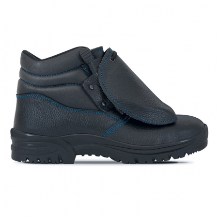 Bocanci - EXENA WELD S3 M HRO FO SR, Bocanci de protecție din piele bovină hidrofobizată cu protecție metatarsiană, bombeu metalic, lamelă antiperforație, talpă cauciuc nitrilic rezistentă la 300°C