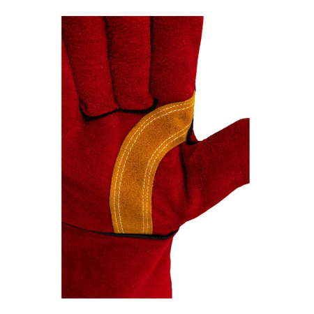 WELDER KEVLAR NEW 1C16, Mănuși de sudură din șpalt piele de bovină, lungime 33 cm [3]