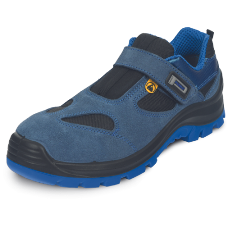 Sandale - WILK MF ESD S1P SRC, Sandale de protecție din piele năbuc