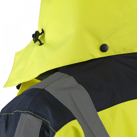 WIZARD, Geacă de iarnă multifuncțională reflectorizantă din poliester, 190 g/mp, cu jachetă softshell, 290 g/mp [7]