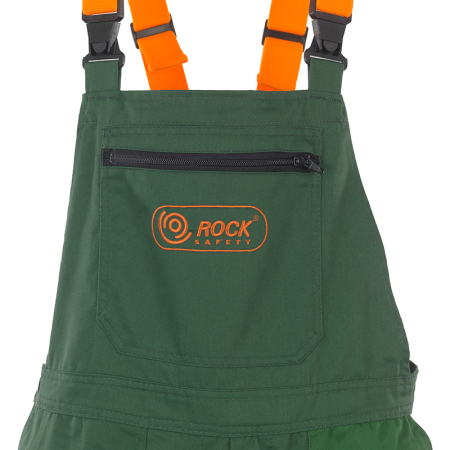 WOODCUTTER-BP, Pantaloni de lucru cu pieptar din tercot, 110 g/mp [4]