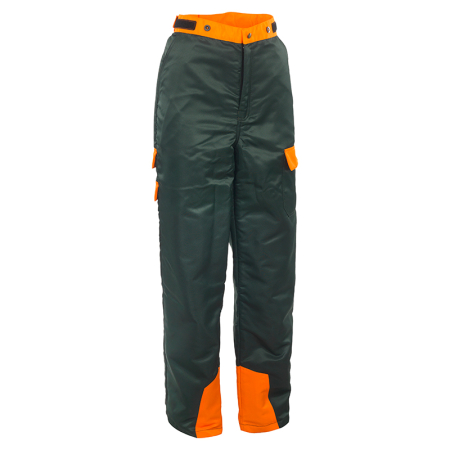 IMBRACAMINTE - WOODCUTTER-TR, Pantaloni de lucru din poliester, 120 g/mp