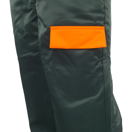 WOODCUTTER-TR, Pantaloni de lucru din poliester, 120 g/mp [6]