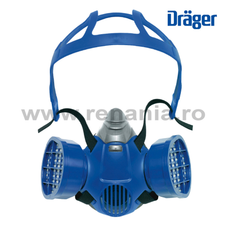 PROTECȚIE RESPIRATORIE - X-PLORE 3300, Semimască de protecție respiratorie din TPE, cu filtre interschimbabile