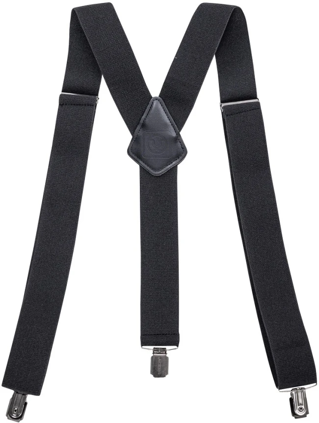 Accesorii Imbracaminte - YDERY, Bretele de lucru din 100% poliester, cu cataramă metalică, negru