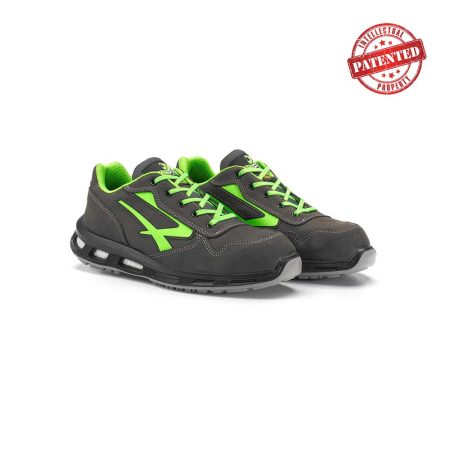 Pantofi de protecție S3 - YODA S3 CI FO SRC ESD, Pantofi de protecție din piele cu bombeu din aluminiu, lamelă antiperforație nemetalică