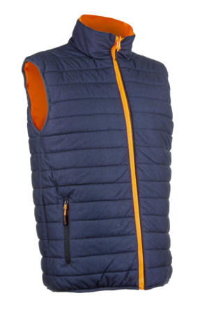 YORU, Vestă reflectorizantă termică, reversibilă, din poliester Ripstop, căptușeală 140 g/mp [5]