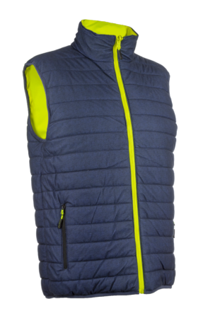 YORU, Vestă reflectorizantă termică, reversibilă, din poliester Ripstop, căptușeală 140 g/mp [4]