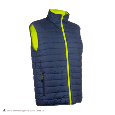 YORU, Vestă reflectorizantă termică, reversibilă, din poliester Ripstop, căptușeală 140 g/mp [2]