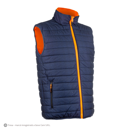 YORU, Vestă reflectorizantă termică, reversibilă, din poliester Ripstop, căptușeală 140 g/mp [6]