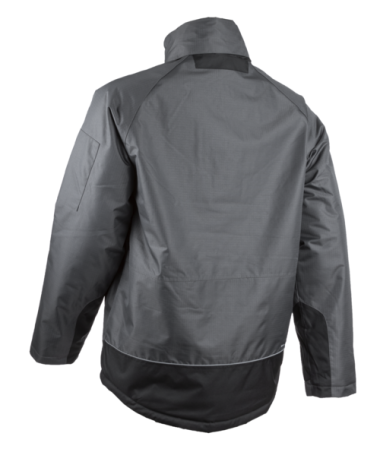 YUZU, Jachetă parka din poliester Ripstop cu căptușeală fleece și glugă fixă, 300 g/mp [9]