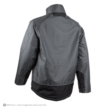 YUZU, Jachetă parka din poliester Ripstop cu căptușeală fleece și glugă fixă, 300 g/mp [6]