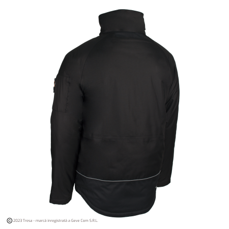 YUZU, Jachetă parka din poliester Ripstop cu căptușeală fleece și glugă fixă, 300 g/mp [3]