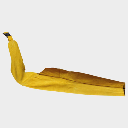 Mânecuțe Ignifuge - ZAVA PRO, Mânecuțe de sudură din piele bovină cu protecție umăr, 58 cm