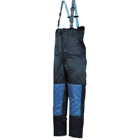 Imbracaminte TERMOIZOLANTĂ - ZERMATT Pantaloni cu pieptar de protecție la temperaturi scăzute din poliester și bumbac
