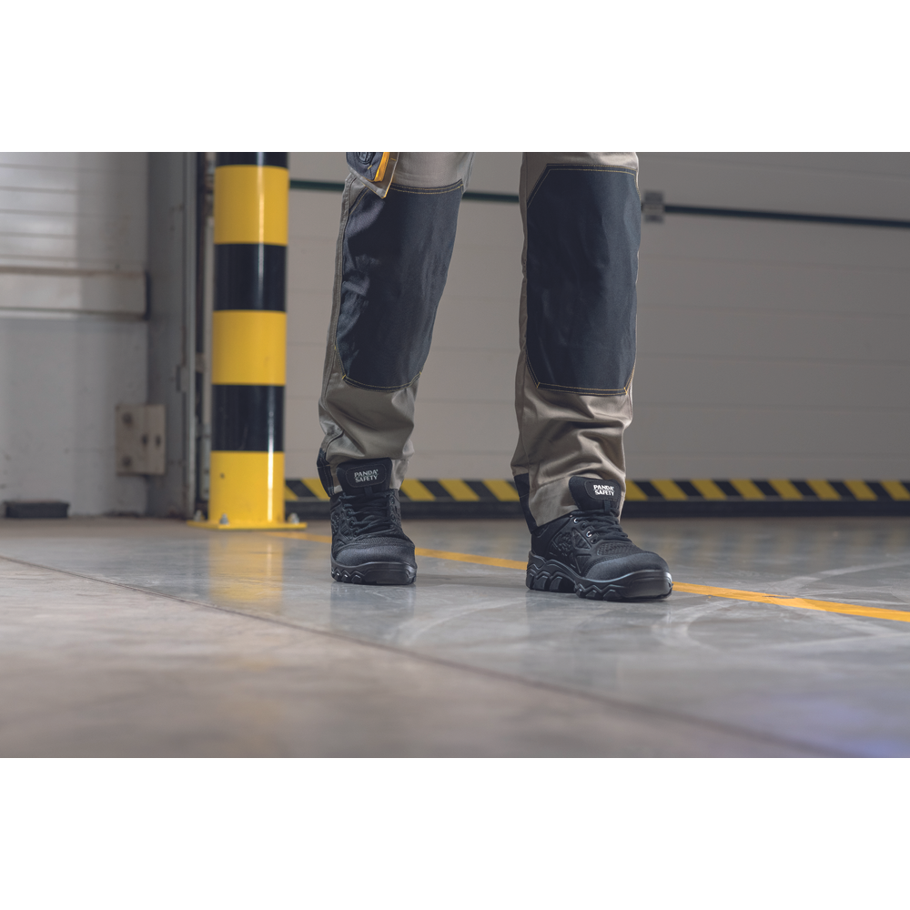 PANDA ZIP S3S MF SR, Pantofi de protecție din material textil, bombeu compozit, lamelă antiperforație, talpă PU/TPU, fețe respirabile [3]