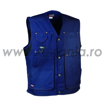 ZURICH V055 Vestă de protecție riscuri minime din canvas de bumbac [1]