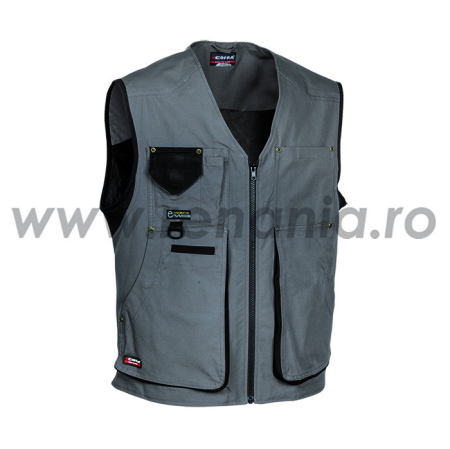 IMBRACAMINTE - ZURICH V055 Vestă de protecție riscuri minime din canvas de bumbac