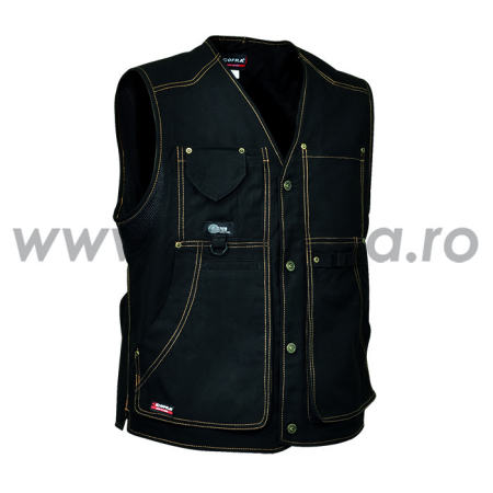 ZURICH V055 Vestă de protecție riscuri minime din canvas de bumbac [3]