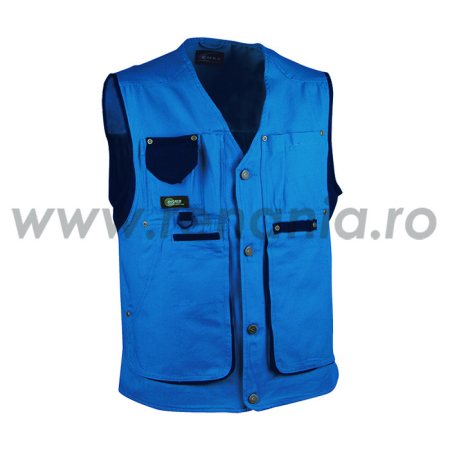 ZURICH V055 Vestă de protecție riscuri minime din canvas de bumbac [5]