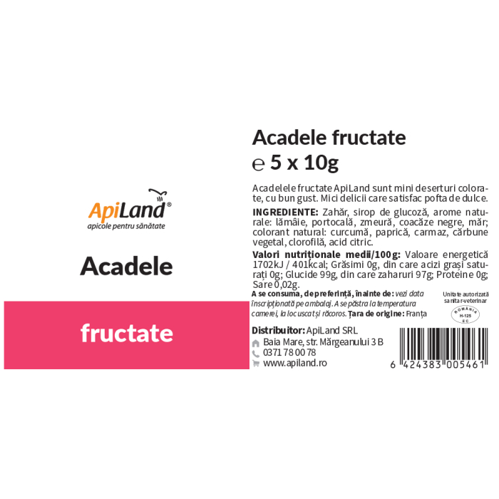 ACADELE FRUCTATE 5X10G [2]