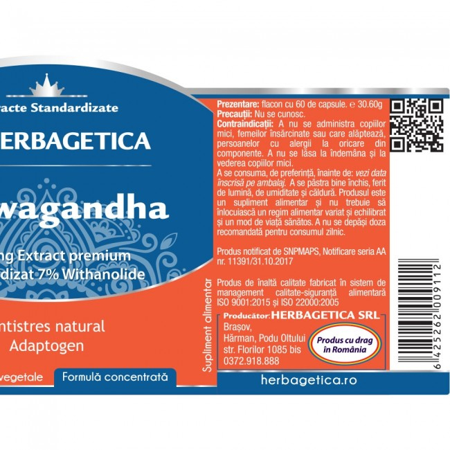 ASHWAGANDHA 60 CPS [3]