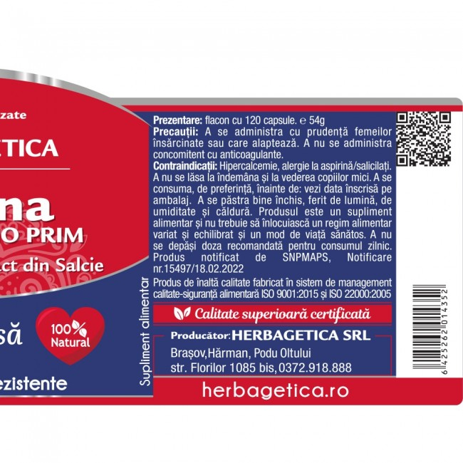 ASPIRINA NATURALA CARDIO 120 CPS [3]