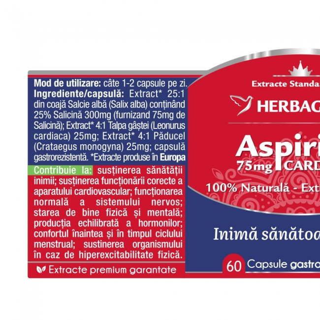 ASPIRINA NATURALA CARDIO PRIM 60 CPS [3]
