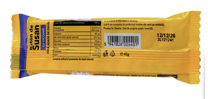 BATON DE SUSAN CU CICOARE 40G [2]