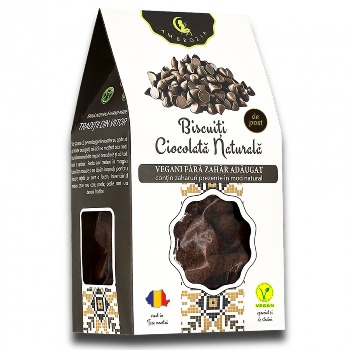 BISCUITI CIOCOLATA NATURALA 130G [1]