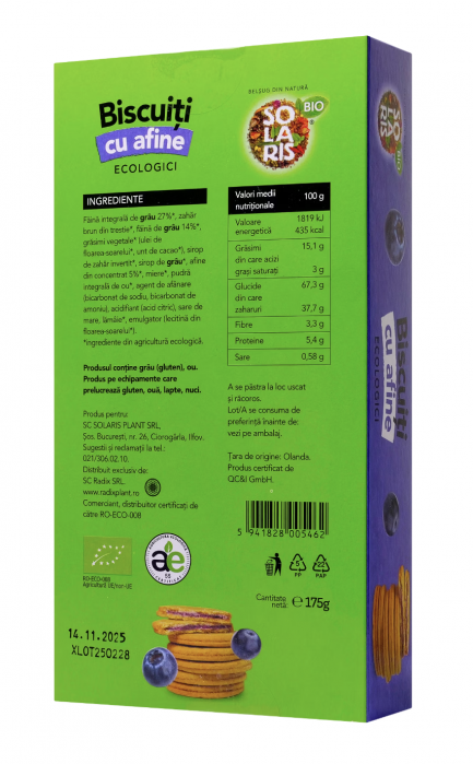 BISCUITI CU CREMA DE AFINE ECO 175 G [2]