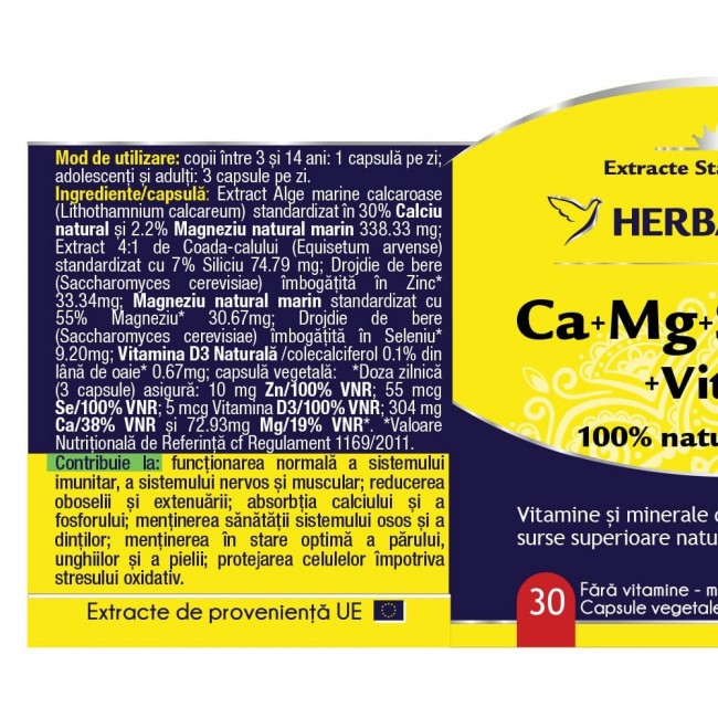 CA+MG+SE+SI+ZN ORGANICE CU D3 30 CPS [3]