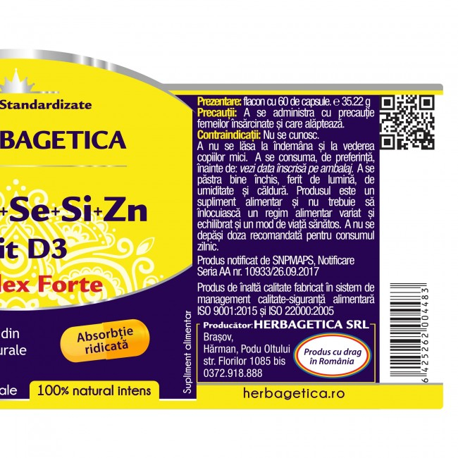CA+MG+SE+SI+ZN ORGANICE CU D3 60 CPS [3]