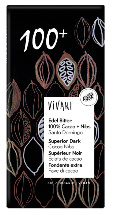 CIOCOLATA ECO 100% CACAO 80 GR VIVANI [1]