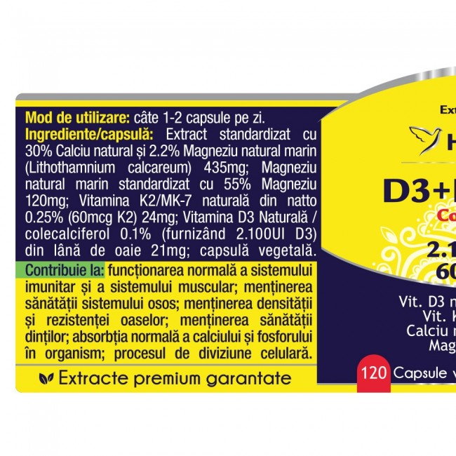COMPLEX NATURAL D3+K2+CA+MG [2]