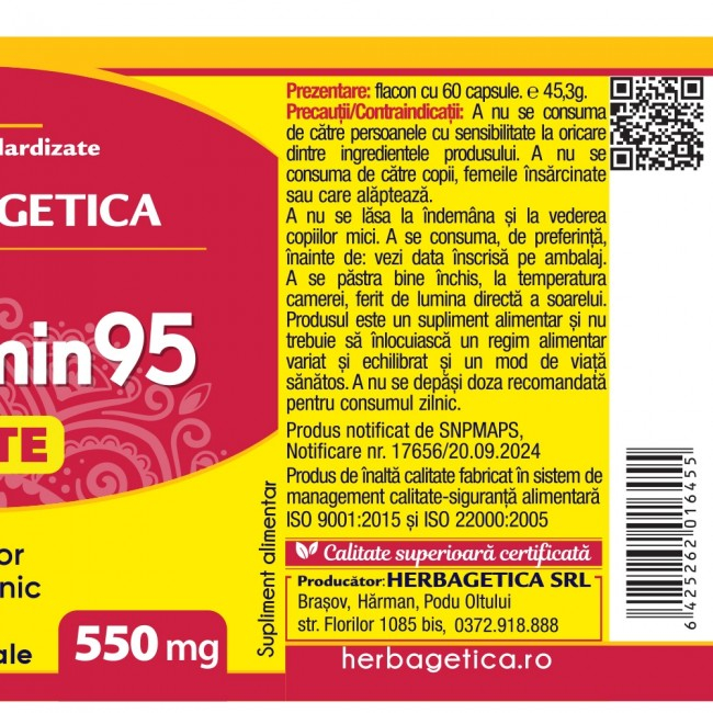 CURCUMIN95 FORTE 60 CPS [2]