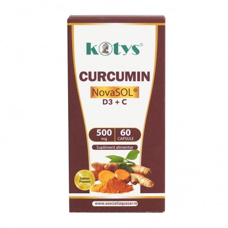 CURCUMIN NOVASOL+D3+C 60CPS KOTYS [2]