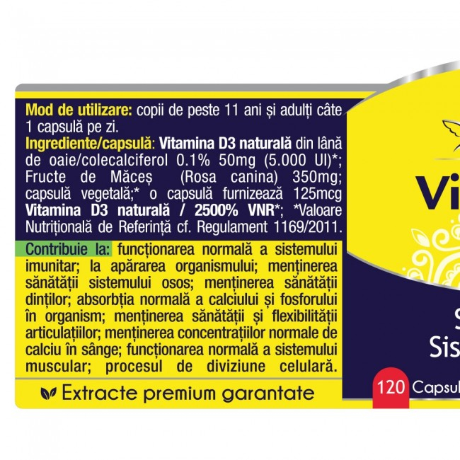DETRIX FORTE VITAMINA D3 5000 UI 120 CPS [2]