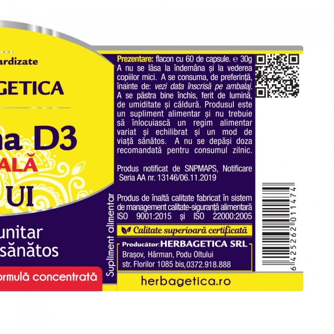 DETRIX VITAMINA D3 3000 UI 60 CPS [3]